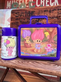 画像1: TRASURE TROLL 1992'S D.STOCK LUNCH BOX WITH THERMOS