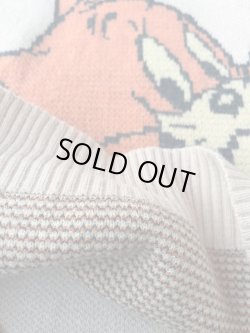 画像8: TOM AND JERRY "JERRY" VINTAGE JACQUARD SWEATER 