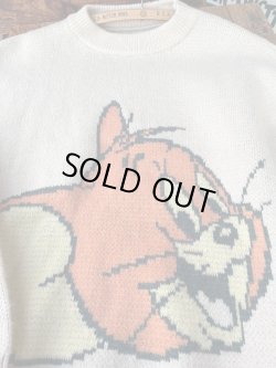 画像7: TOM AND JERRY "JERRY" VINTAGE JACQUARD SWEATER 