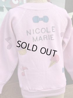 画像20: MISS PIGGY " HAND PAINTED" KIDS VINTAGE SWEAT SHIRTS