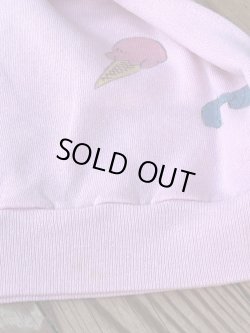 画像3: MISS PIGGY " HAND PAINTED" KIDS VINTAGE SWEAT SHIRTS