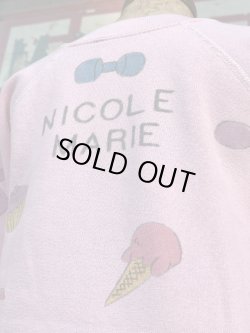 画像23: MISS PIGGY " HAND PAINTED" KIDS VINTAGE SWEAT SHIRTS