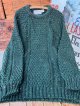 PATRICK MALIN "MADE IN IRELAND" ARAN SWEATER