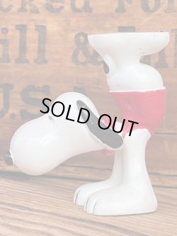 画像4: PEANUTS "SNOOPY🤸‍♂️" 1979'S STACKABLE PVC FIGURE