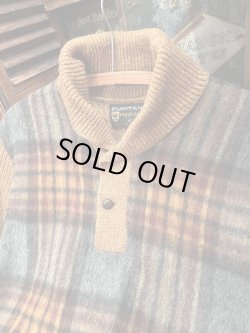 画像3: PURITAN "MADE IN USA" ROYAL CLUB 1960'S SHAWL COLLAR SWEATER