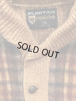 画像7: PURITAN "MADE IN USA" ROYAL CLUB 1960'S SHAWL COLLAR SWEATER