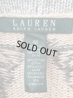 画像6: RALPH LAUREN "LAUREN" 1990'S NATIVE AMERICAN PATTERN KNIT CARDIGAN