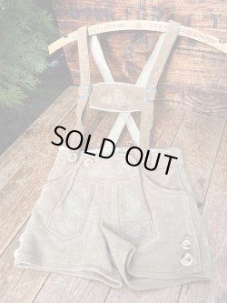 画像1: COUNTRY MADDOX "DEER SKIN" KIDS LEDERHOSEN