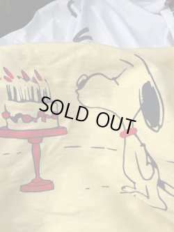 画像25: PEANUTS "WE LOVE YOU🌱CHARLIE BROWN" 1970'S BEDSPREAD