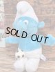 SMURF "ボールは友達⚽️" 1980'S  PLUSH DOLL