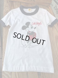 画像1: MICKEY MOUSE "MADE IN USA" KIDS VINTAGE T-SHIRTS