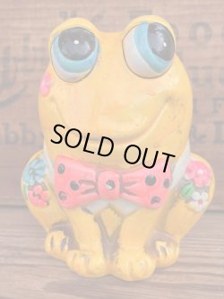 画像1: HOLIDAY FAIR "FROG" 1967'S CERAMIC BANK 
