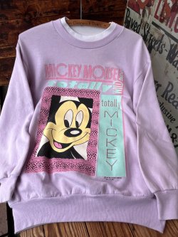 画像1: MICKEY MOUSE "MADE IN USA" 1990'S SWEAT SHIRTS