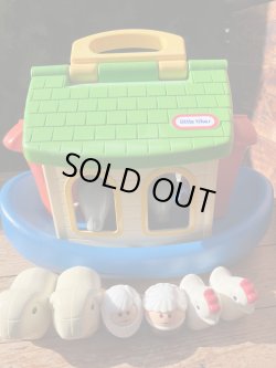 画像2: LITTLE TIKES NOAH'S ARK ＋🦒🐘🐑🐓10 TOTS SET🦒🐘🐑🐓
