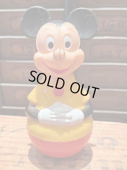 画像1: MICKEY MOUSE 1970'S ROLLY POLLY FIGURE 