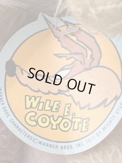 画像4: WILE E COYOTE 1970'S MIGHTY STAR PLUSH DOLL