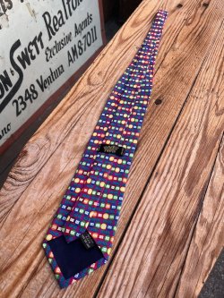 画像12: M&M'S "PLANET MARS" VINTAGE D.STOCK SILK TIE 