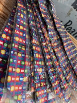画像14: M&M'S "PLANET MARS" VINTAGE D.STOCK SILK TIE 