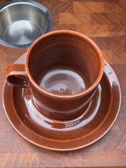 画像4: ARABIA "KROUVI" 1970'S〜 CUP & SAUCER SET #1