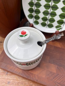 画像5: GUSTAVSBERG "DELIKATESS" 1950~60'S SUGAR POT 