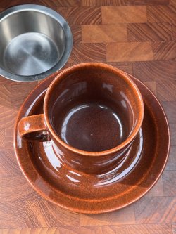 画像4: ARABIA "KROUVI" 1970'S〜 CUP & SAUCER SET #2