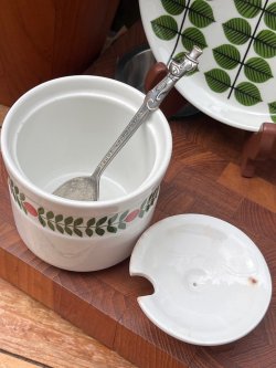 画像7: GUSTAVSBERG "DELIKATESS" 1950~60'S SUGAR POT 