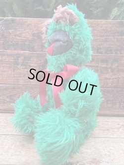 画像2: SESAME STREET "OSCAR THE GROUCH" 1970'S PLUSH DOLL
