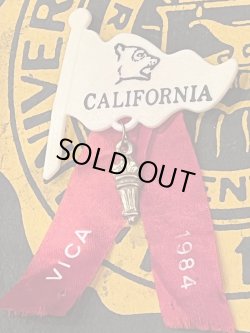 画像1: CAL BEAR 1980'S PIN BADGE