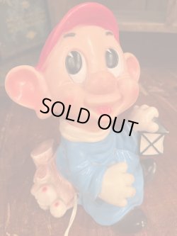 画像2: SNOW WHITE🏰DOPEY "MADE IN ITALY" 1960'S LAMP FIGURE