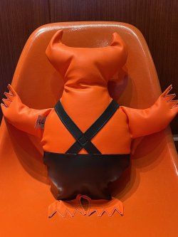 画像4: JACKSON MATISSE "WALDO THE GREAT" BLACK×ORANGE MONSTER DOLL 