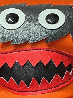 画像3: JACKSON MATISSE "WALDO THE GREAT" BLACK×ORANGE MONSTER DOLL 