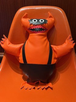 画像2: JACKSON MATISSE "WALDO THE GREAT" BLACK×ORANGE MONSTER DOLL 