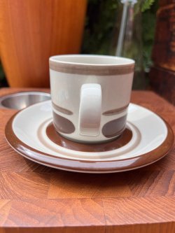 画像3: ARABIA "PIRTTI" 1960'S〜 CUP & SAUCER SET #2