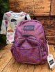 JANSPORT "HALF PINT" MOIRE RIPPLES BACKPACK 