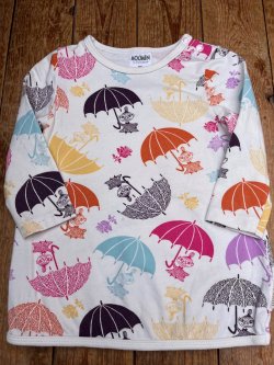 画像1: MARTINEX "MOOMIN" ☂️KIDS USED DRESS