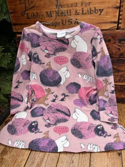 画像2: MARTINEX "MOOMIN"  KIDS USED DRESS