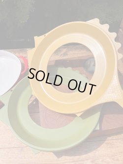 画像4: FISH DISH "OLIVE" 1960'S SERVING TRAY