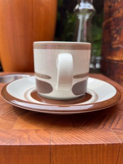 画像8: ARABIA "PIRTTI" 1960'S〜 CUP & SAUCER SET #2