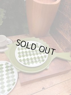 画像5: FISH DISH "OLIVE" 1960'S SERVING TRAY