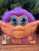 TROLLS "PURPLE”1998'S D.STOCK ACTIVITY COLLECTOR'S CASE