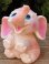 画像1: PINK ELEPHANT 1960'S SQUEAKY DOLL (1)