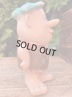 画像2: THE FLINSTONES "BARNEY" 1960'S "SOFUBI" FIGURE
