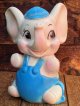 SANITOY "ELEPHANT"1970'S SQUEAKY DOLL
