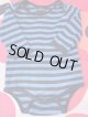 MARIMEKKO "BLUE×NAVY" BABY USED BODYSUIT