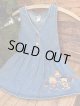 PEANUTS "MADE IN USA" KIDS DENIM JUMPER DRESS 