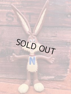 画像2: NESTLE 1990'S QUIK BUNNY BENDABLE FIGURE
