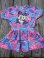 画像5: MINNIE MOUSE  "MADE IN USA" VINTAGE KIDS TIE DYE DRESS
