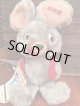 HUCKLEBERRY HOUND SHOW "DIXIE" 1980'S D.STOCK PLUSH DOLL 