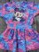 画像1: MINNIE MOUSE  "MADE IN USA" VINTAGE KIDS TIE DYE DRESS (1)
