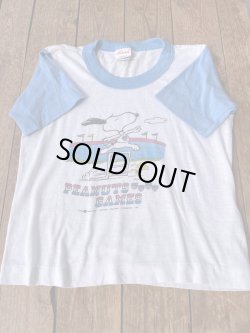 画像1: PEANUTS "MADE IN USA" KIDS VINTAGE T-SHIRTS